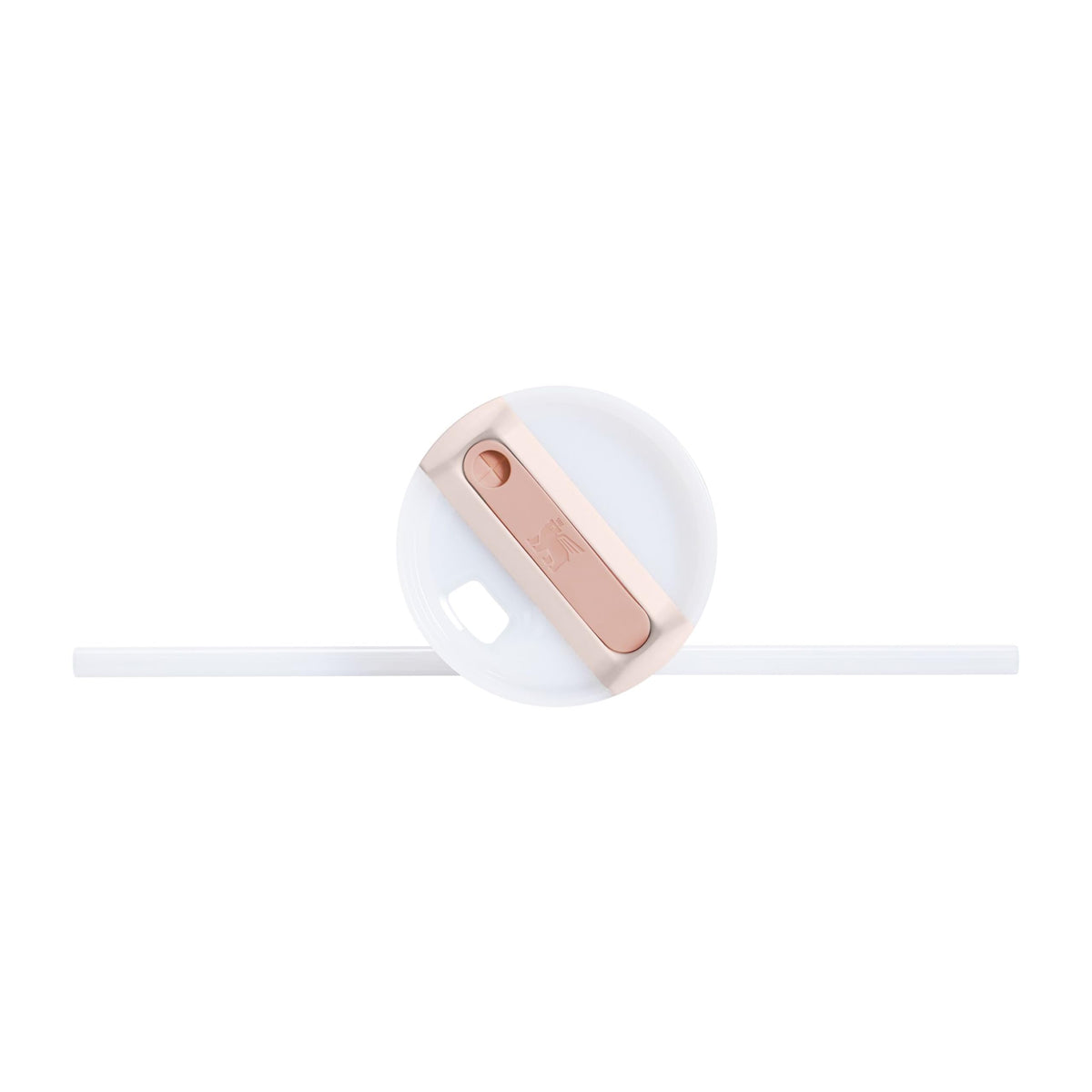 Trinkbecher mit Deckel und Strohhalm, 1,18 L, vakuumisoliert, Edelstahl, Rose Quartz