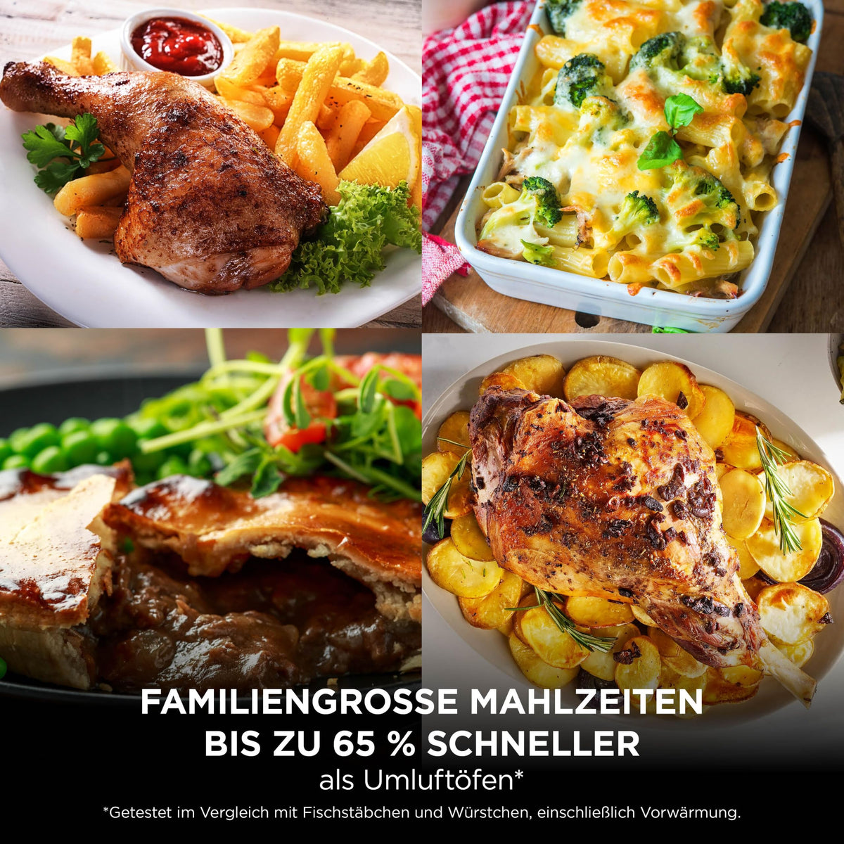 Heißluftfritteuse mit 2 Kochzonen, 10,4 L, 7-in-1, FlexDrawer, Stone/Gold