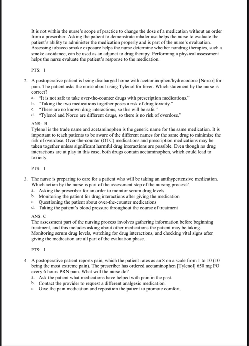 Testbank Lehne’s Pharmacology for Nursing Care, 11. Auflage von Jacqueline Rosenjack Burchum