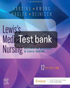 Testbank Lewis’s Medical-Surgical Nursing: Assessment and Management of Clinical Problems, 12. Auflage von Hagler