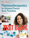 Testbank Pharmacotherapeutics for Advanced Practice Nurse Prescribers, 6. Auflage von Woo & Wright