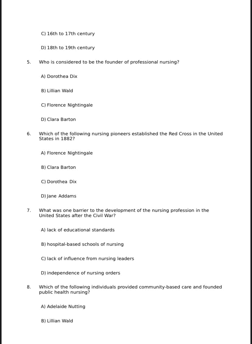 Testbank Fundamentals of Nursing, 10. Auflage von Taylor