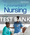 Testbank Fundamentals of Nursing, 10. Auflage von Taylor