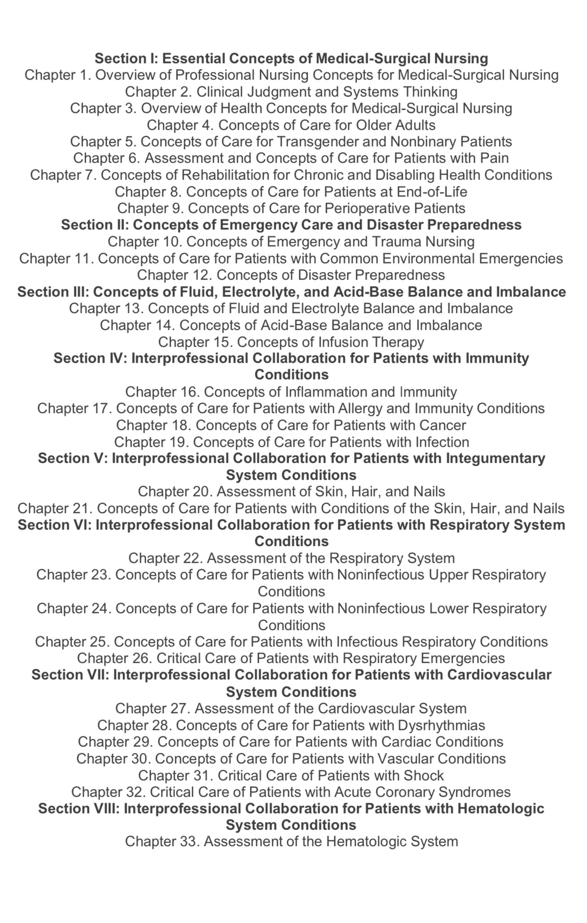 Testbank Medical-Surgical Nursing: Concepts for Clinical Judgment and Collaborative Care, 11. Auflage von Ignatavicius