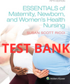 Testbank Essentials of Maternity, Newborn and Women’s Health Nursing, 5. Auflage von Ricci