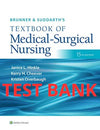 Testbank Brunner & Suddarth’s Medical-Surgical Nursing, 15. Auflage von Hinkle