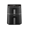 Heißluftfritteuse Turbo Tower Pro DC112 10,8 L 2630 W mit Keramikbeschichtung 2 Frittierkörben und Edelstahlrost